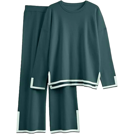 Stanxe DreamLine Co-ord (Teal Blue)