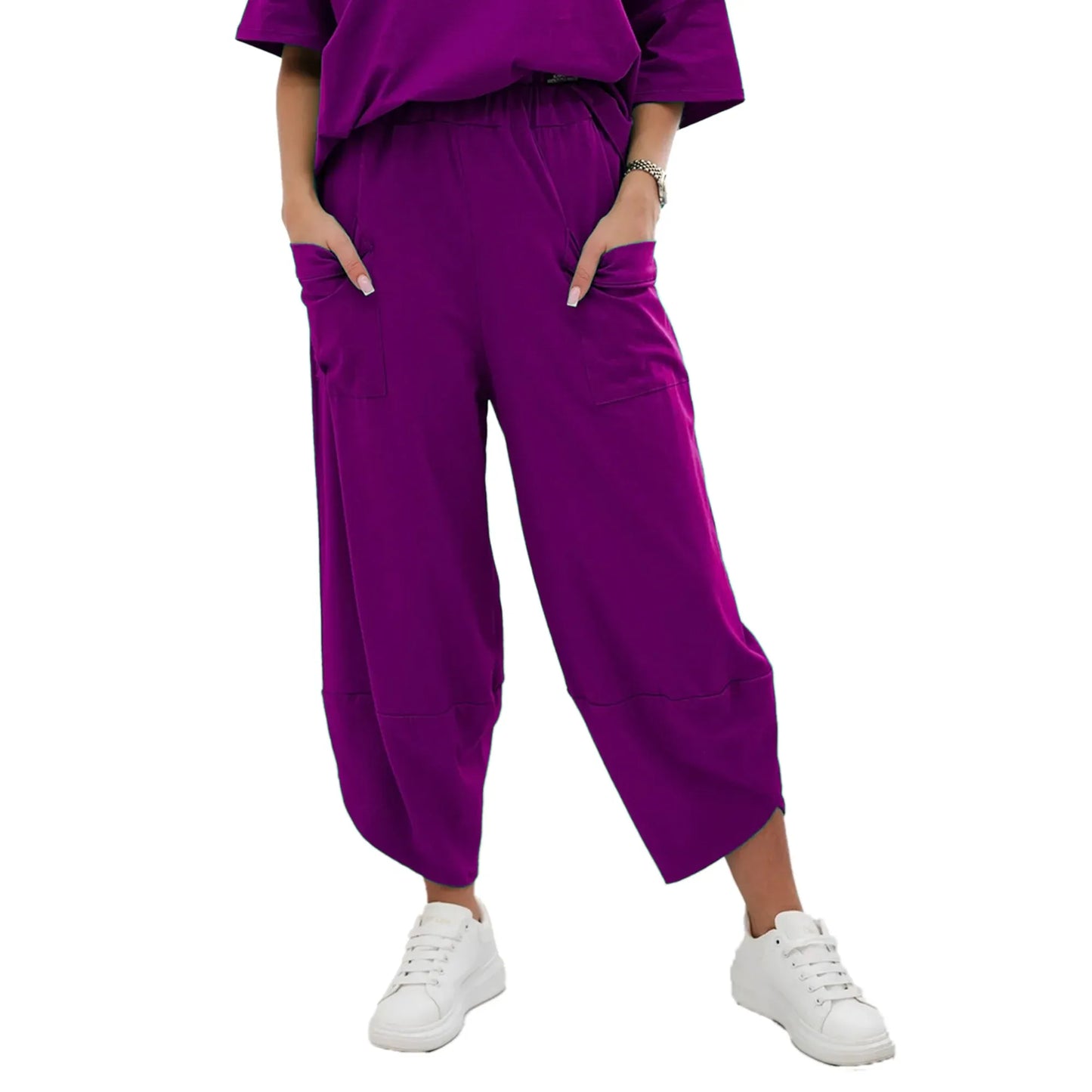 Stanxe Lavender Lounge Set  (Rich Purple)
