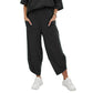 Stanxe Lavender Lounge Set  (Black)