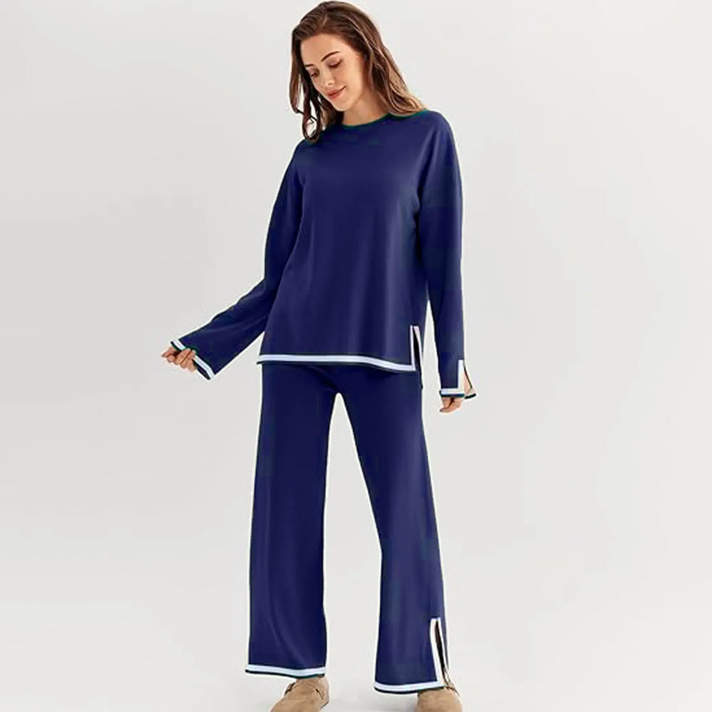 Stanxe DreamLine Co-ord (Navy)
