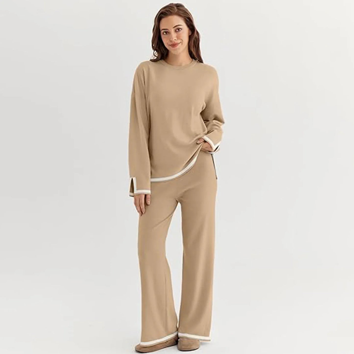 Stanxe DreamLine Co-ord (Beige)