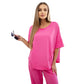 Stanxe Lavender Lounge Set  (Pink)