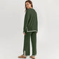 Stanxe DreamLine Co-ord (Deep Olive)