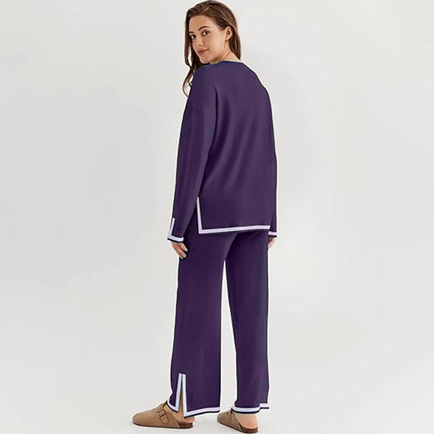 Stanxe DreamLine Co-ord (Purple)