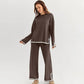 Stanxe DreamLine Co-ord (Brown)