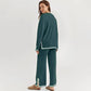 Stanxe DreamLine Co-ord (Teal Blue)