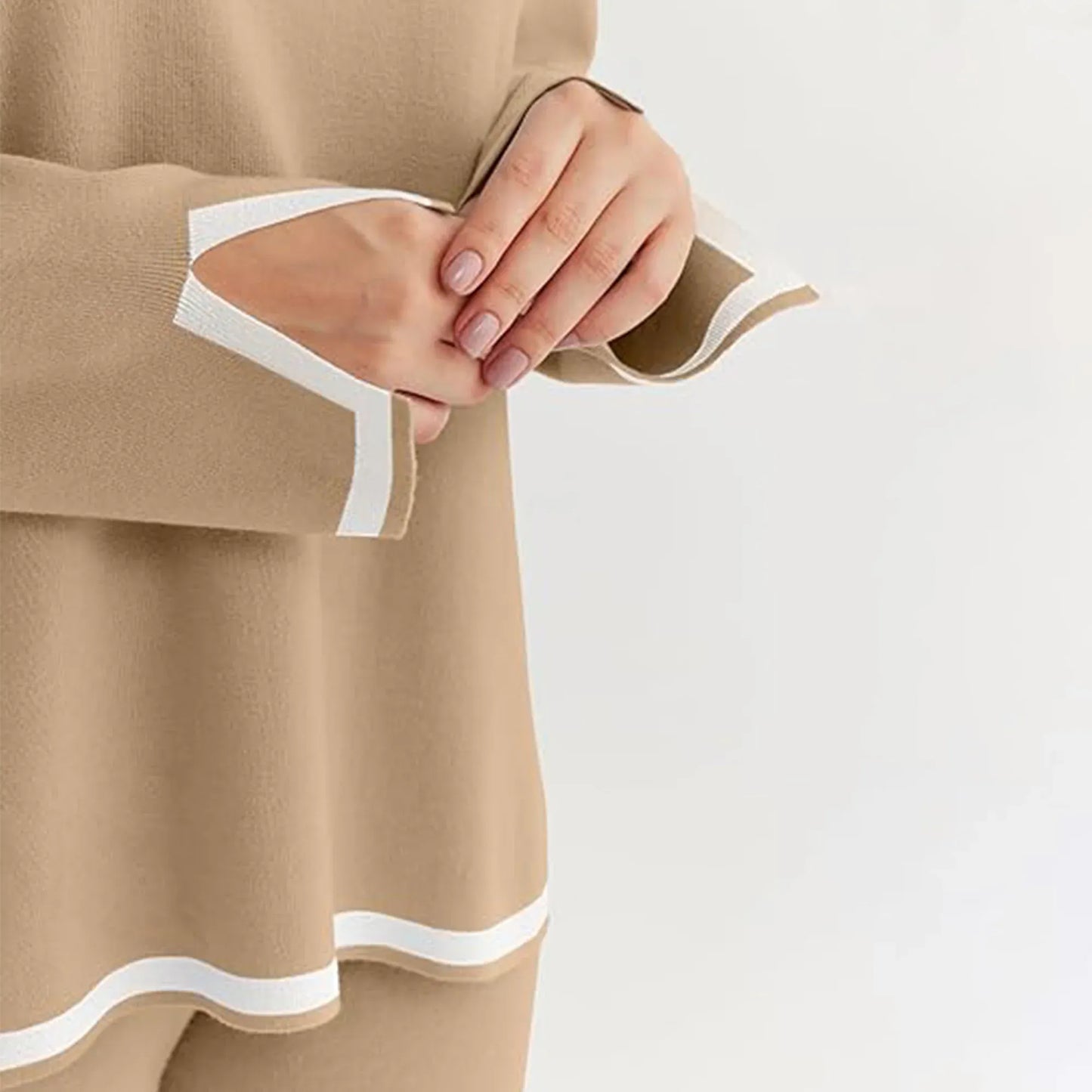 Stanxe DreamLine Co-ord (Beige)