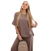 Stanxe Lavender Lounge Set  (Mud-Brown)