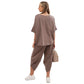 Stanxe Lavender Lounge Set  (Mud-Brown)
